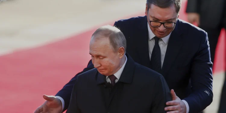 Russia accuses ally Serbia of betrayal for supplying arms to Ukraine