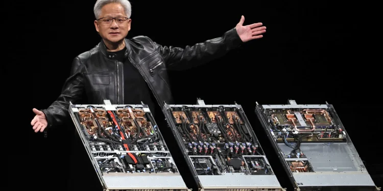 After meeting with Trump, Nvidia CEO says the sale of AI chip is back on in China