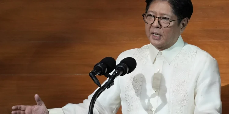 Marcos says the Philippines will be pulled into any war over Taiwan, despite China’s protest